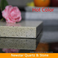 Newstar golden yellow quartz floor tile